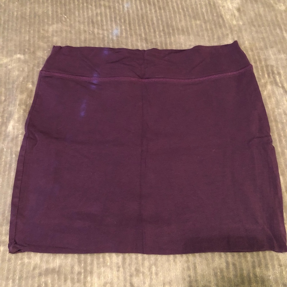twentyone Purple Mini Skirt